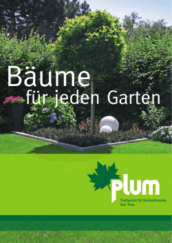 starten - Pflanzenhof Plum