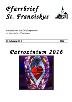PDF-Datei: Pfarrbrief zum Patrozinium 2016