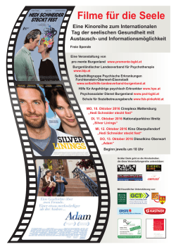 Filme für die Seele Programm - HPE Österreich: Hilfe für Angehörige