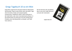 Gregs Tagebuch 10 so ein Mist