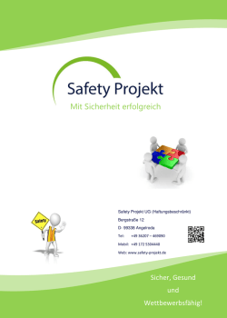 Mit Sicherheit erfolgreich