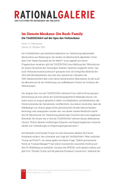 Im Dienste Moskaus: Die Bush-Family