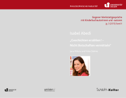 Dokument 1 - Universit&auml;t Siegen