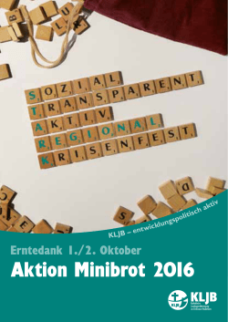 Aktion Minibrot 2016