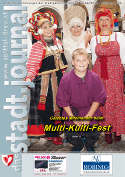 Multi-Kulti-Fest - Bürgermeister Zeitung