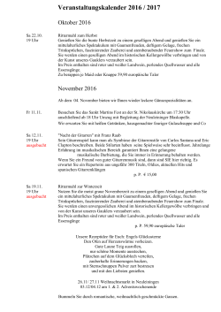 Unser Veranstaltungskalender als PDF zum