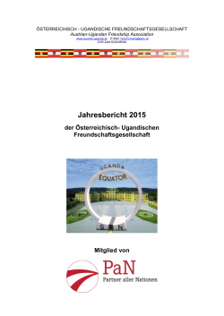 Jahresbericht 2015 - Österreichisch Ugandische