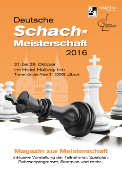 Die Geschichte des Lübecker Schachvereins