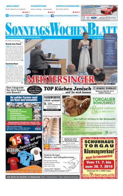 torgau - SonntagsWochenBlatt