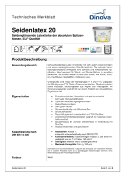 Seidenlatex 20