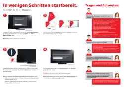CI+ Modul - MeinKabel - Vodafone Kabel Deutschland Kundenportal