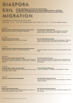 diaspora exil migration