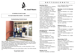 09.-16.10 - St. Josef Moers