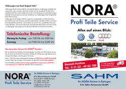 klicken - Autohaus Sahm