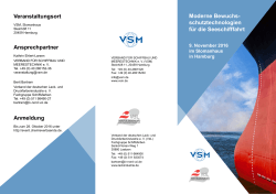 Moderne Bewuchs- schutztechnologien für die - Maza-MV