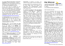 Die Woche - Bistum Hildesheim