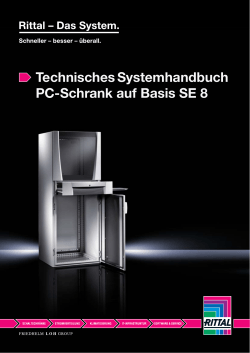 Technisches Systemhandbuch PC-Schrank auf Basis SE 8