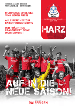 Harz - Handball Club B&uuml;lach