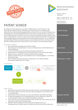 Patentscheck (pdf 457 KB)