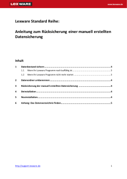 Anleitung-manuelle-Ruecksicherung-Standard-LFO - Lern-Ware