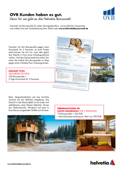 Infos zur Helvetia Bonuswelt hier downloaden.
