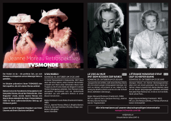 Jeanne-Moreau Retrospektive auf TV5MONDE
