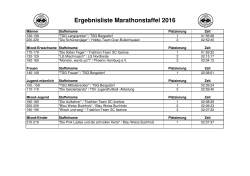 Ergebnisse - TSV Over/Bullenhausen