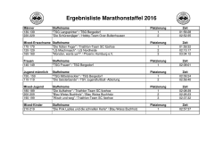Ergebnisse - TSV Over/Bullenhausen