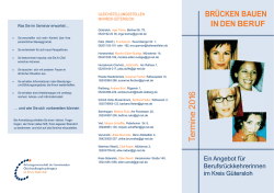 Einen Flyer zum Workshop finden Sie hier. - Herzebrock