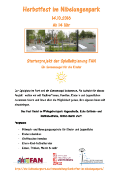Herbstfest im Nibelungenpark