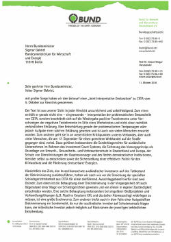 "Joint Interpretative Declaration" zu CETA