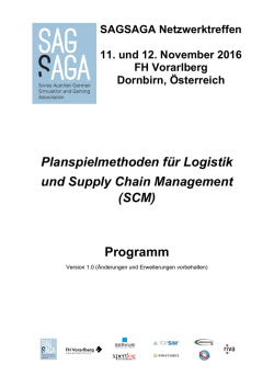 Programm - FH Vorarlberg