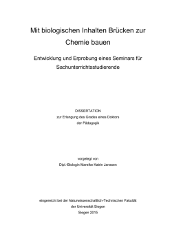 Dokument 1 - Universit&auml;t Siegen
