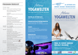 Das Yoga-Event im Dornier Museum