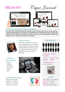 Media Kit - Cigar Journal