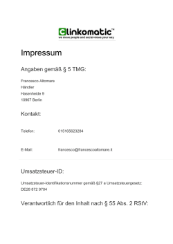 Impressum