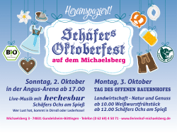 Schäfers Oktoberfest 2016