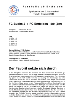 Meisterschaftsspiel / 5. Liga / FC Buchs 3