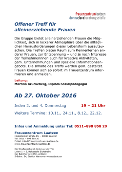 Gruppe f&uuml;r Frauen