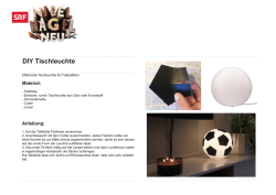 DIY Tischleuchte