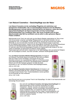 I am Natural Cosmetics &ndash; Gesichtspflege aus der Natur