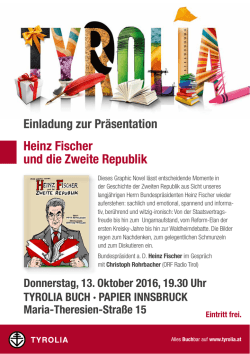 Heinz Fischer und die Zweite Republik