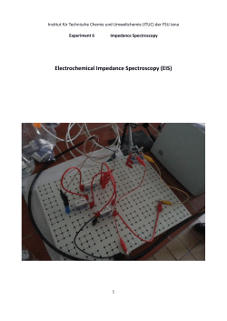 Electrochemical Impedance Spectroscopy (EIS)