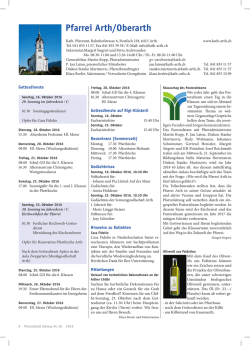 Pfarreiblatt 18/2016