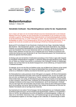 Medieninformation als PDF