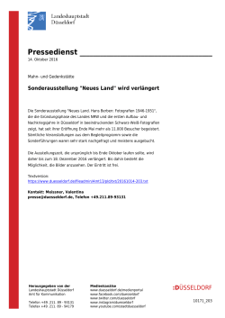 Pressedienst - Düsseldorf