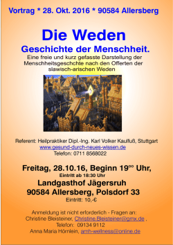 Die Weden - gesund-durch-neues