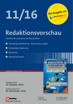 Redaktionsvorschau - All