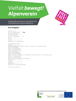 Ihre Eingaben