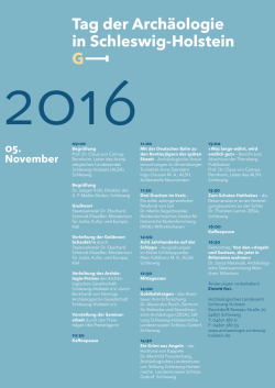 Programm - Schleswig